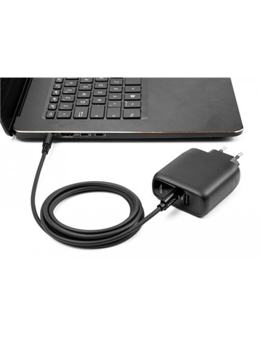 DELOCK καλώδιο τροφοδοσίας 87975, USB-C σε Dell 7.4x5mm, 1.5m, μαύρο