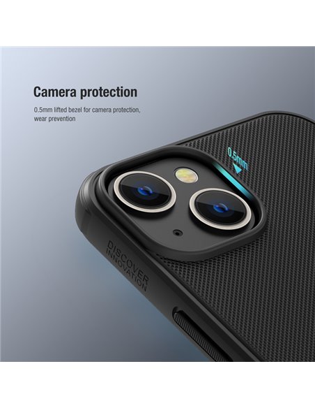 NILLKIN θήκη Super Frosted Shield Pro για Apple iPhone 14 Plus, μπλε