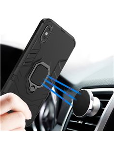 POWERTECH Θήκη Ring Armor MOB-1749 για iPhone 14 Pro Max, μαύρη