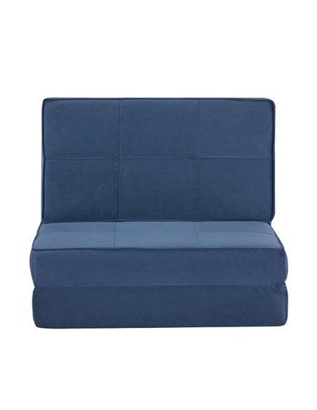 Πολυθρόνα κρεβάτι Nextdeco Flex μπλε Υ62x74x80εκ.