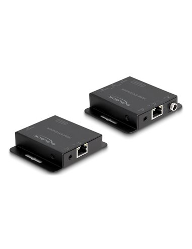 DELOCK HDMI video extender 65832, Cat.6 έως 70m, Power Over Cable, 4K