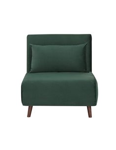 Πολυθρόνα κρεβάτι Nextdeco Stockholm πράσινο Υ90x76x81εκ.