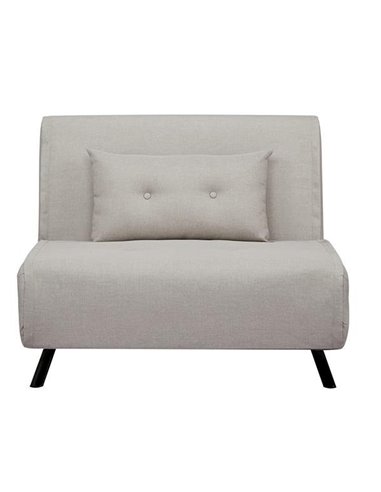 Πολυθρόνα κρεβάτι Nextdeco Berlin γκρι Υ92x100x91εκ.