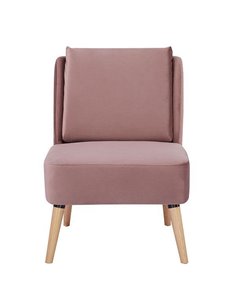 Πολυθρόνα Nextdeco London ροζ Υ82x61x75εκ.