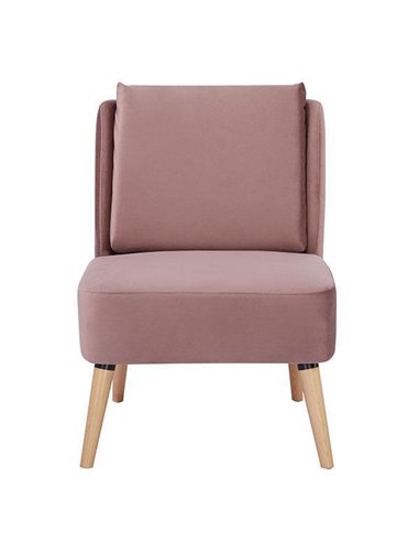 Πολυθρόνα Nextdeco London ροζ Υ82x61x75εκ.