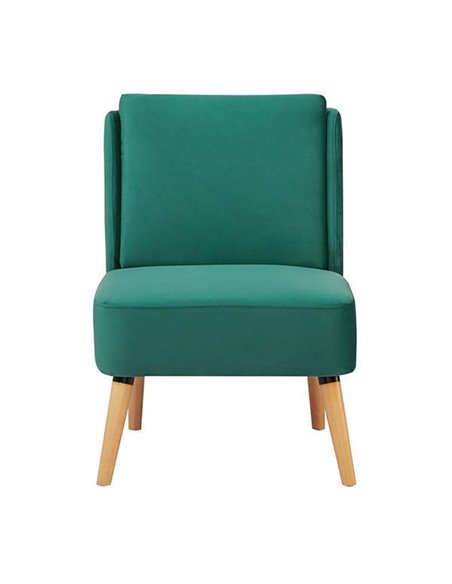 Πολυθρόνα Nextdeco London πράσινη Υ82x61x75εκ.