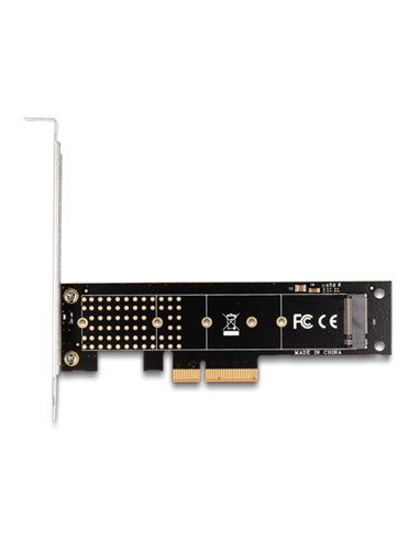 DELOCK κάρτα επέκτασης PCIe x4 σε M.2 M Key 110mm 89836, NVMe