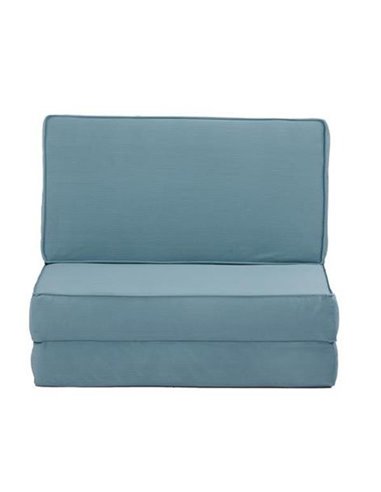 Πολυθρόνα κρεβάτι Nextdeco Flex ανοιχτό μπλε Υ62x74x80εκ.