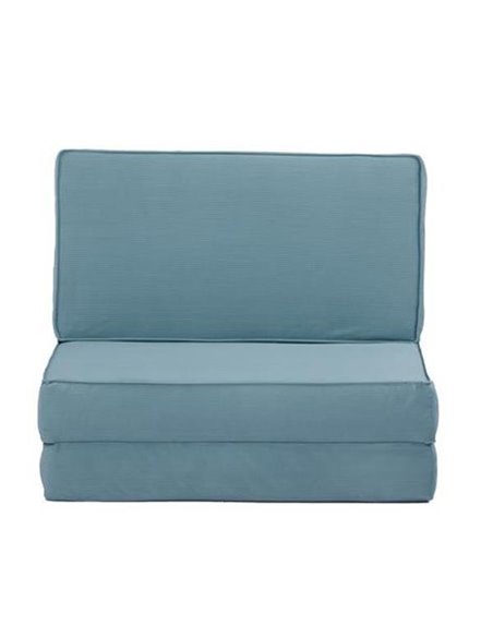 Πολυθρόνα κρεβάτι Nextdeco Flex ανοιχτό μπλε Υ62x74x80εκ.