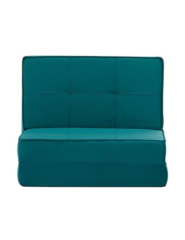 Πολυθρόνα κρεβάτι Nextdeco Flex πετρόλ Υ62x74x80εκ.