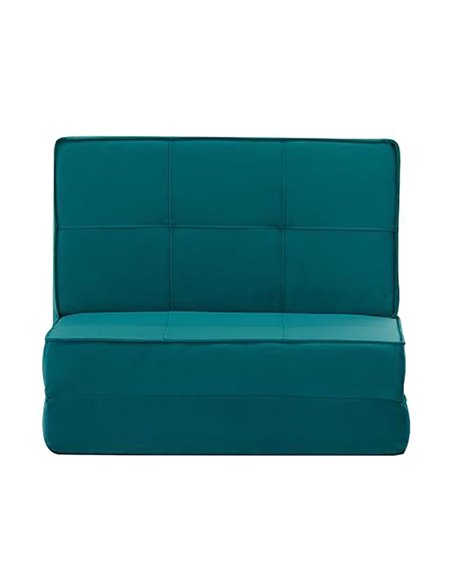 Πολυθρόνα κρεβάτι Nextdeco Flex πετρόλ Υ62x74x80εκ.