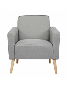 Πολυθρόνα Nextdeco Paris ανοιχτό γκρι Υ78x75x78εκ.