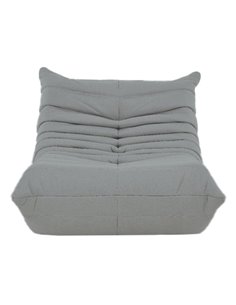 Πολυθρόνα Nextdeco Togo Alcantara ανοιχτό γκρί Y70x85x103εκ