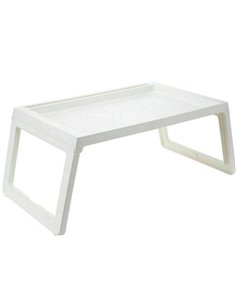 Τραπεζάκι πτυσσόμενο Nextdeco λευκό 55x35x25εκ.