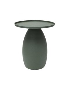 Τραπεζάκι μεταλλικό ματ Nextdeco πράσινο Y48xØ40εκ.
