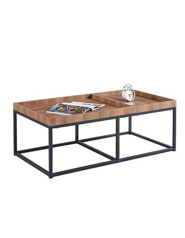 Τραπέζι Nextdeco επιφάνεια από MDF Υ40x110x60εκ.