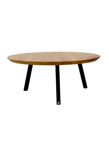 Τραπέζι σαλονιού Nextdeco στρόγγυλο MDF 25mm Ø80xY36,5εκ.