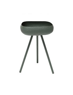 Τραπεζάκι μεταλλικό ματ Nextdeco πράσινο Y47xØ32εκ.