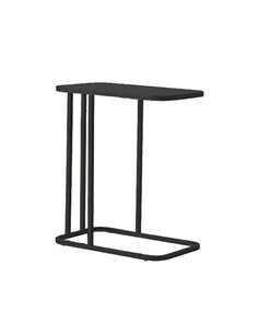 Τραπεζάκι μεταλλικό Nextdeco μαύρο Υ55x45x25εκ.