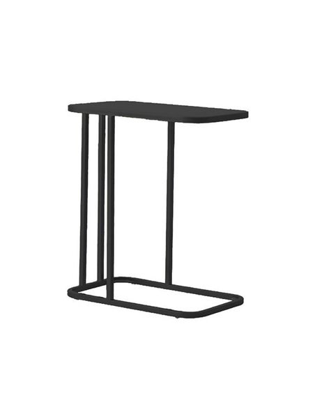 Τραπεζάκι μεταλλικό Nextdeco μαύρο Υ55x45x25εκ.