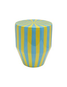 Τραπεζάκι μεταλλικό γυαλιστερό Nextdeco Y36xØ30εκ.