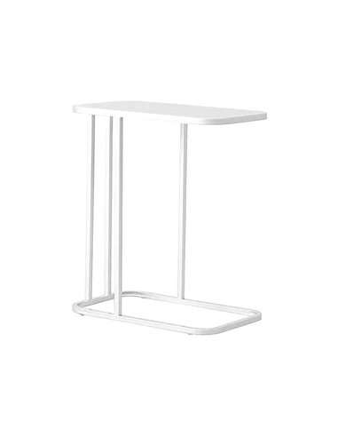 Τραπεζάκι μεταλλικό Nextdeco λευκό Υ55x45x25εκ.