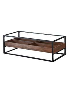 Τραπέζι Nextdeco επιφάνεια από MDF Υ40x120x60εκ.