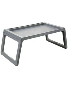 Τραπεζάκι πτυσσόμενο Nextdeco γκρι 55x35x25εκ.