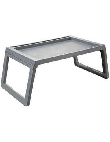 Τραπεζάκι πτυσσόμενο Nextdeco γκρι 55x35x25εκ.