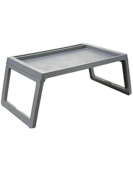 Τραπεζάκι πτυσσόμενο Nextdeco γκρι 55x35x25εκ.