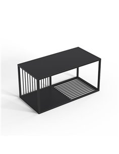 Τραπέζι σαλονιού Nextdeco μεταλλικό Υ35x70x35εκ.