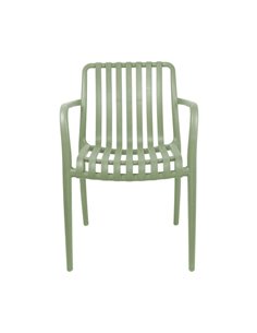 Καρέκλα πλαστική Urban Nextdeco σκούρο πράσινο PP UV protection Y80,5x54x58,5 εκ.