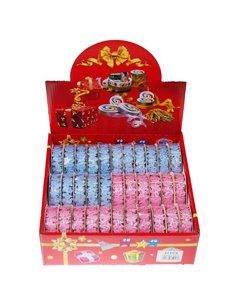 Κορδέλες βάπτισης 1,5εκ x 2.7μ. σε 2 χρώματα ροζ-μπλε