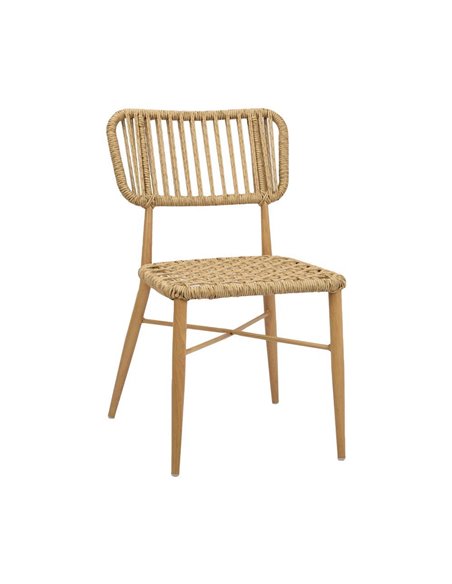 Καρέκλα Nextdeco Milena rattan Υ80Χ48Χ44εκ.