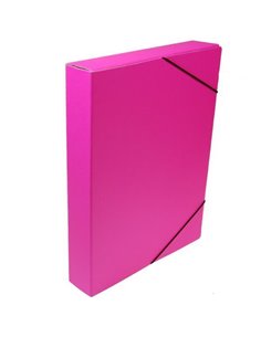 Νext κουτί με λάστιχο colors φουξ Υ33.5x25x3εκ.