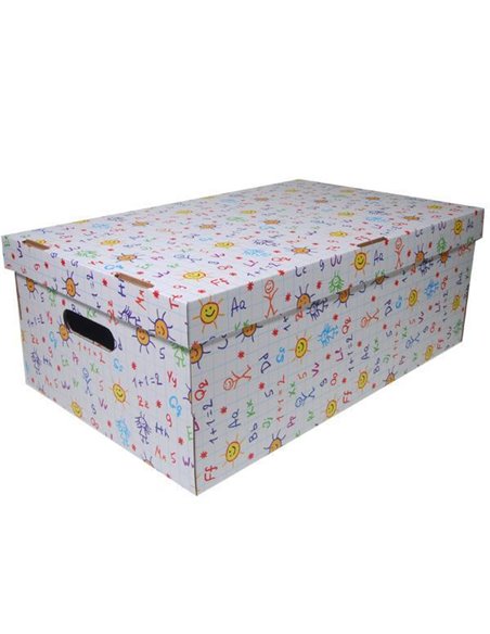 Νext κουτί "Γράμματα - αριθμοί" Α3 Υ19x50x31εκ.