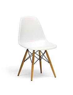 Καρέκλα πλαστική Nextdeco Oslo λευκή Υ81x45x35εκ.