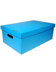 Νext κουτί colors γαλάζιο Α3 Υ19x50x31εκ.