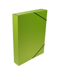 Νext κουτί με λάστιχο colors λαχανί Υ33.5x25x5εκ.