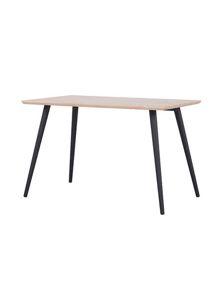 Τραπέζι ξύλινο Nextdeco καφέ Υ75x120x70εκ