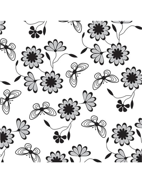 Next κουτί "Άσπρο-μαύρο" Α4 Υ19,5x30,5x24,5εκ.