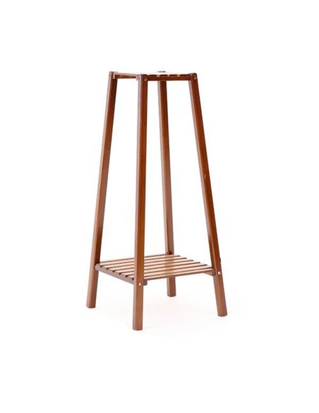 Ανθοστήλη ξύλινη 2 επιπέδων Υ75x32x32εκ.