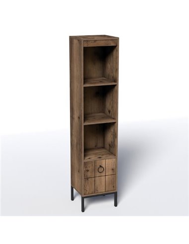 Βιβλιοθήκη καρυδί 40x35xΥ177 εκ.