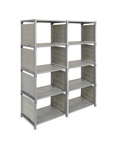 Ραφιέρα Nextdeco με 8 ράφια Υ128x82x31εκ.