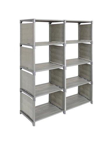 Ραφιέρα Nextdeco με 8 ράφια Υ128x82x31εκ.