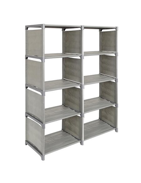 Ραφιέρα Nextdeco με 8 ράφια Υ128x82x31εκ.