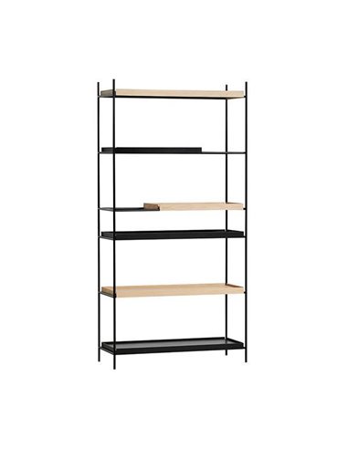 Ραφιέρα μεταλλική Nextdeco 6 επιπέδων 100x40xΥ201εκ.