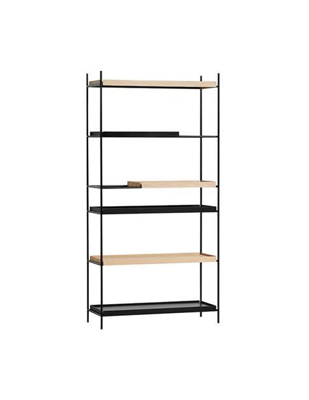 Ραφιέρα μεταλλική Nextdeco 6 επιπέδων 100x40xΥ201εκ.