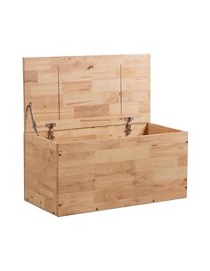 Ξύλινο κουτί ορθογώνιο Nextdeco Natural Υ39x40x80εκ.
