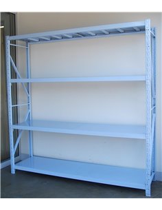 Ραφιέρα μεταλλική ΤΙΤΑΝ με 4 ράφια Y200x200x50εκ.